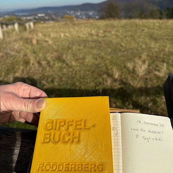 Gipfelbuch Rodderberg
