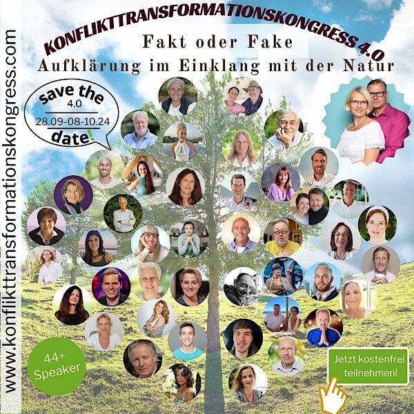 Werbeplakat des vierten Konfikt-Transformations-Kongresses